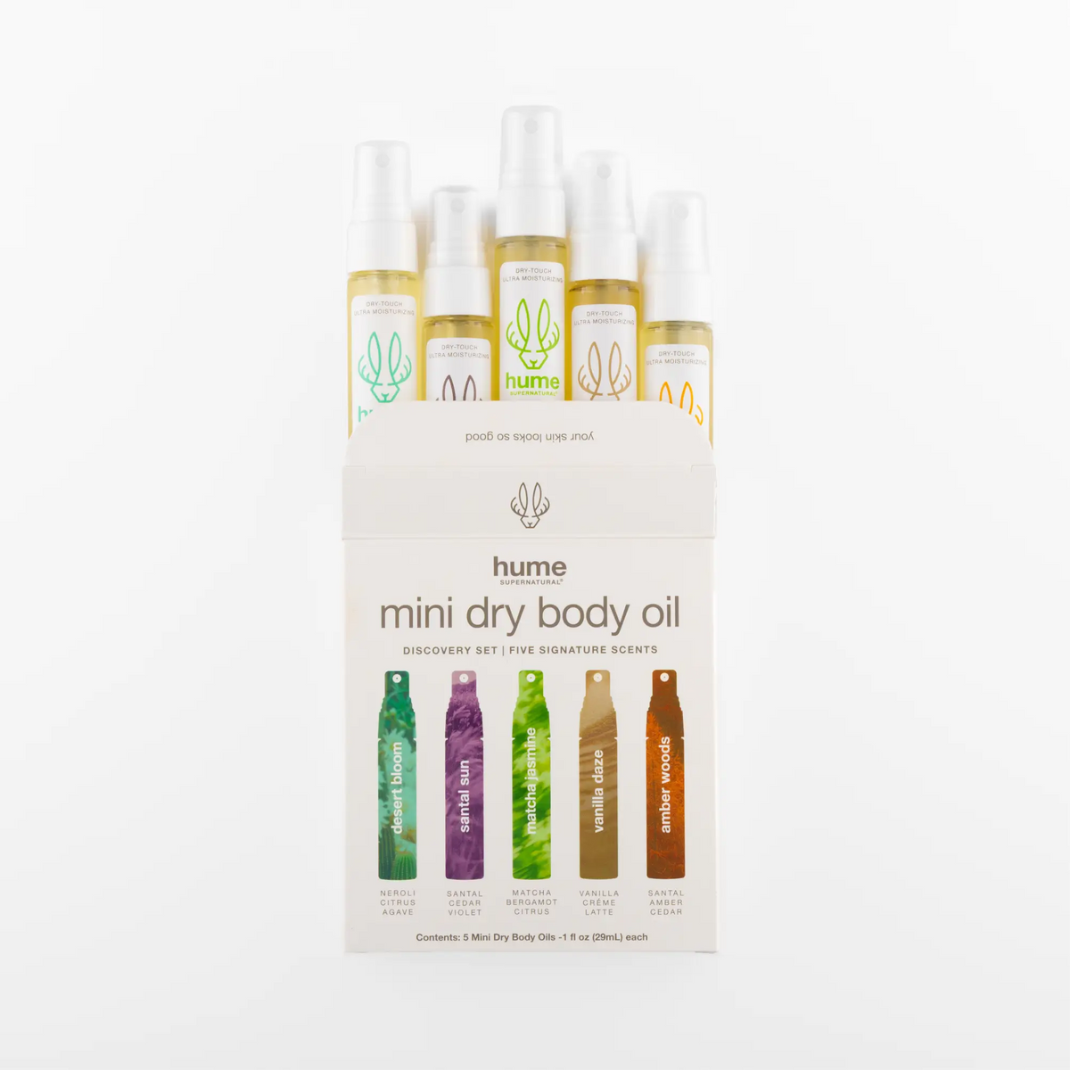 Hume - Mini Dry Body Oil Discovery Set - 3