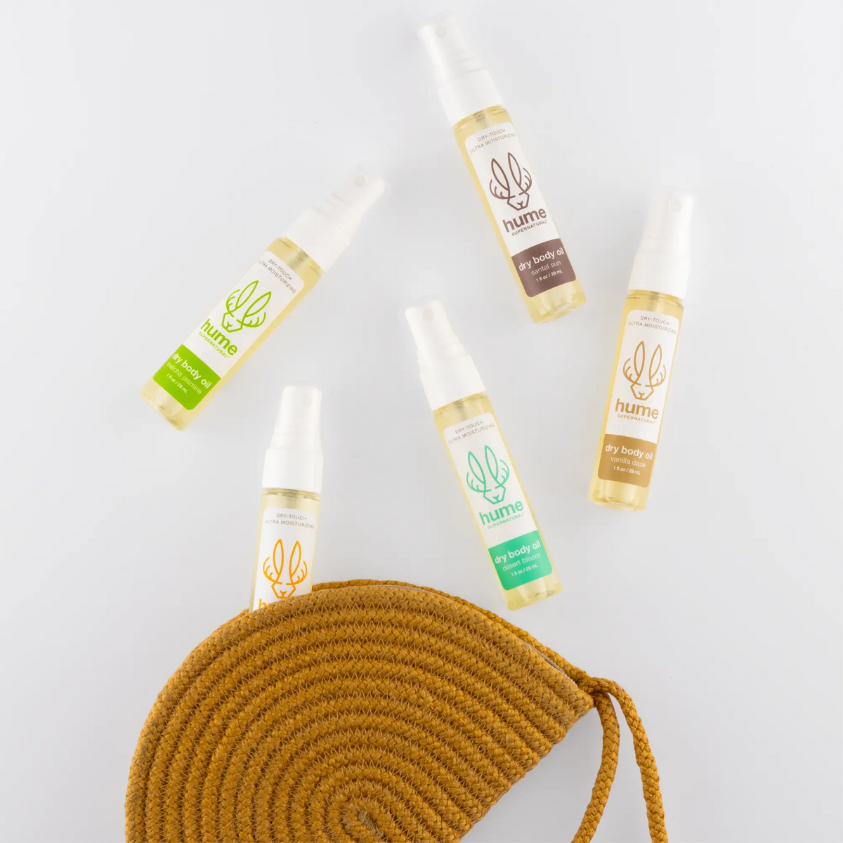 Hume - Mini Dry Body Oil Discovery Set - 4