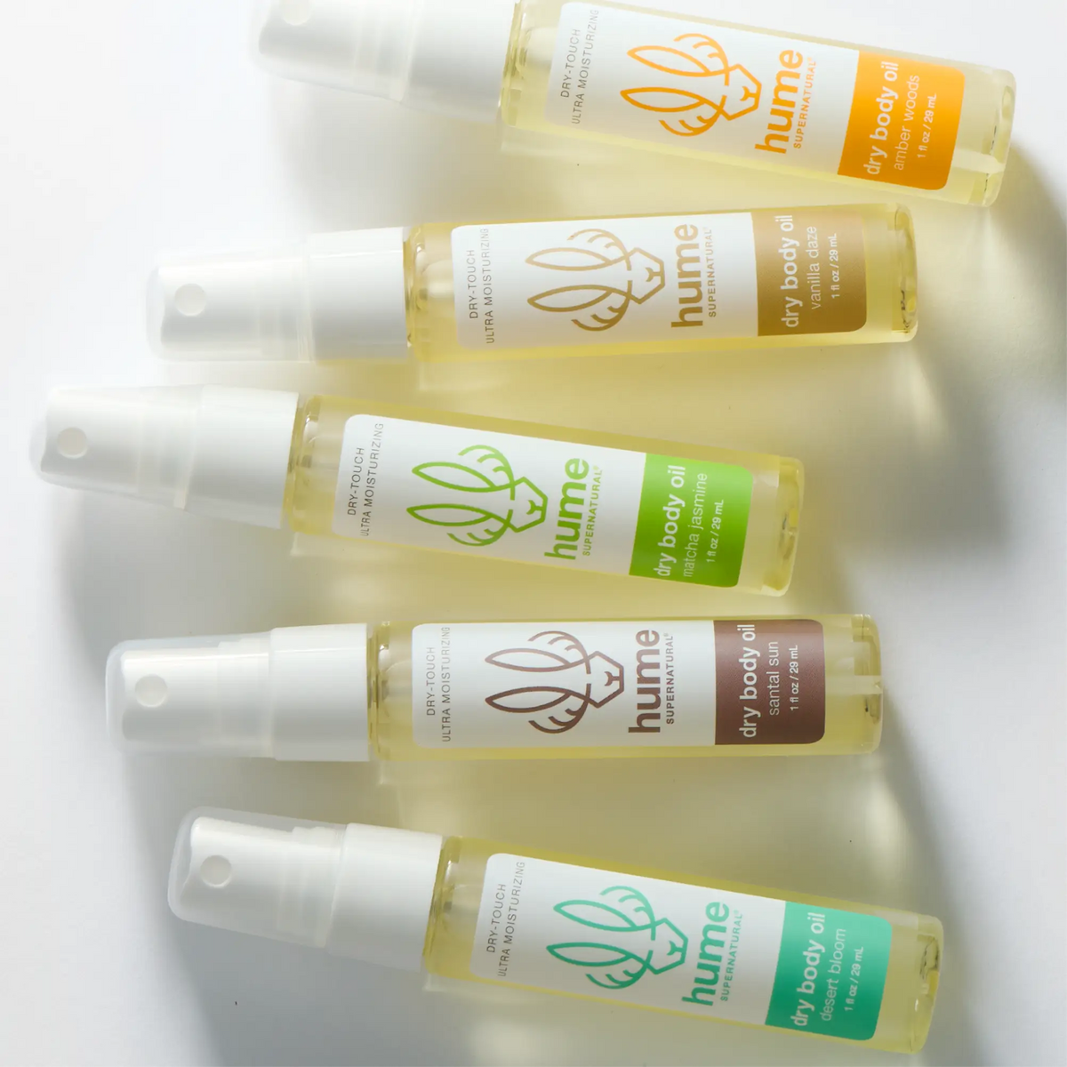 Hume - Mini Dry Body Oil Discovery Set - 5