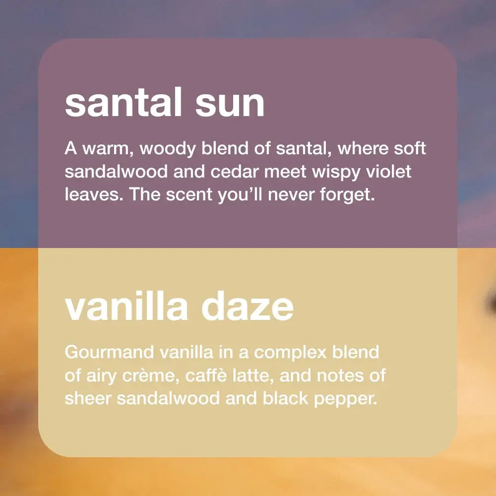 santal + vanilla | Hume Refresh Set -2